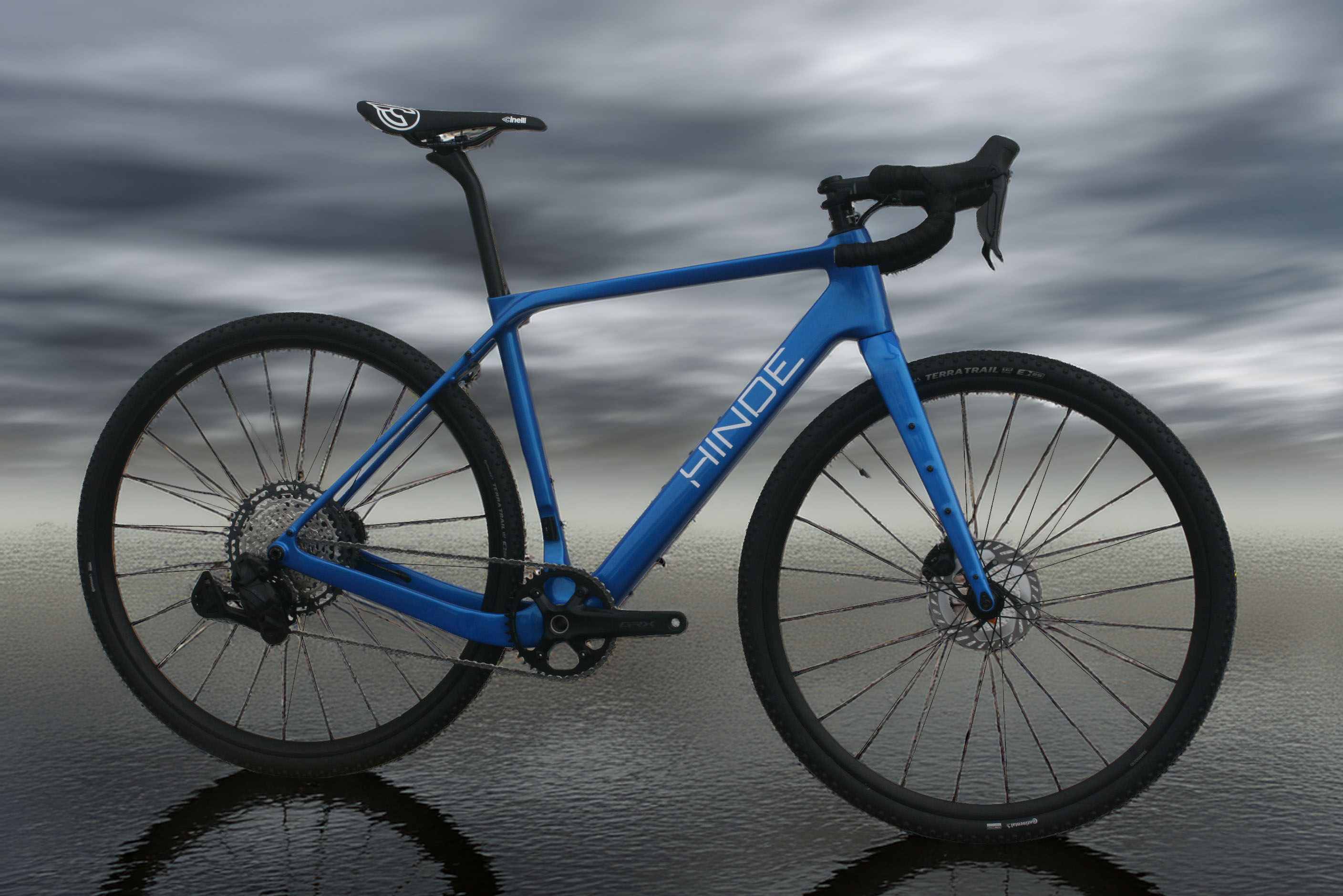 gravel bike water